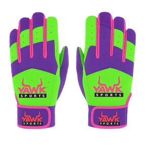 Gants de frappeur de baseball à couleurs vives Nouveau design Gants de frappeur de baseball pour hommes et jeunes Gants de frappeur confortables - Product Image 1