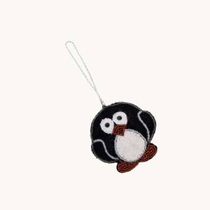 ของตกแต่งคริสต์มาสทำมือ ตุ๊กตาสัตว์ประดับลูกปัด นกฮูก ช้าง อูฐ ของขวัญปักลาย ตุ๊กตาสัตว์ประดับคริสต์มาสประดับลูกปัด - Product Image 3