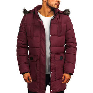 Fabricantes OEM 2023 Chaqueta Parka de Invierno para Hombre de Alta Calidad Personalizada, con Cierre, Cuello Alto, Estilo Casual y Ecológico - Product Image 3