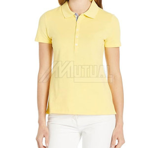 Camisetas Polo de poliéster con diseño personalizado para mujer, camisetas polo de la mejor calidad - Product Image 4