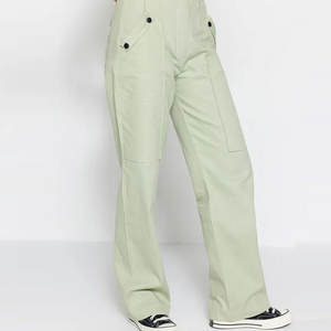 Custom Two Piece Set <b>Women</b> Casual Clothing Street Crop Jacket and <b>Cargo</b> Pants 2 Pieces Set 2026 - Product Image 5