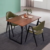 Ensemble table et chaises de salle à manger modernes en métal et bois, hauteur réglable, pour salle à manger et cuisine, tendance 2022