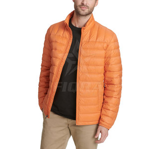 Factory's New Arrival <b>Men's</b> Winter Eco-Friendly Breathable Puffer <b>Jacket</b> Nylon/Polyester <b>Long</b> Sleeved Custom Logo Printed Stand - Product Image 2
