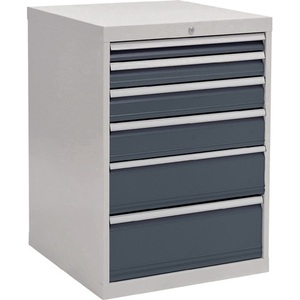 Light Grey/Anthracite Grey 6-<b>Drawer</b> <b>Tool</b> <b>Cabinet</b> H1019xW705xD736mm Full Extension Full Extension - Product Image 1