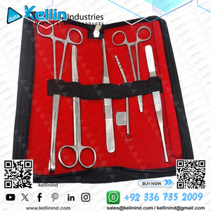 Ensemble d'instruments de gynécologie de 7 pièces ensemble d'instruments chirurgicaux ensemble d'outils d'équipement médical meilleure qualité allemande en acier inoxydable - Product Image 4