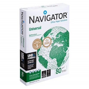พรีเมี่ยมเกรด Navigator A4 80แกรมกระดาษสำเนา/A4 70gsm สำเนากระดาษ500แผ่นราคาถูก - Product Image 1