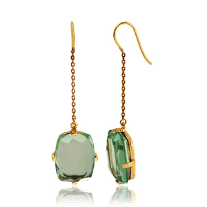 Pendientes de Plata de Ley 925 con piedra natal para mujer, joyería de moda con chapado en oro rosa para boda y Aniversario - Product Image 6