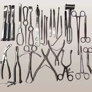 Juego de Cirugía Ortopédica de 25 Piezas, Manual para Procedimientos Óseos, Kit de Instrumentos Quirúrgicos Reutilizables de Acero Inoxidable de Precisión - Product Image 5