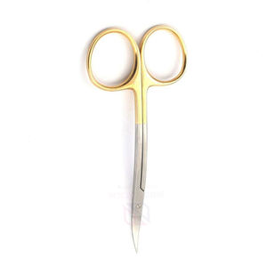 Tijeras alemanas de acero inoxidable LA Grange, tijeras de goma Dental de doble curva de 115mm, tijera de goma Dental profesional - Product Image 6