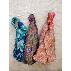 Boho-Stirnband Mit Knoten Vorne Handgefertigte Vintage-Seide Sari Haar-Accessoires Aus Recyceltem Material Ses Geschenk Fr - Product Image 5