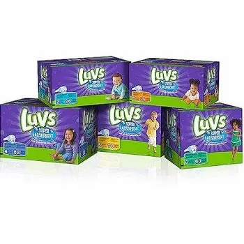 Luvs Diapers, Pro Level Leak Protection Disposable Diapers, (size 3,4,5,6,7) 294 Count Pack Bulk price