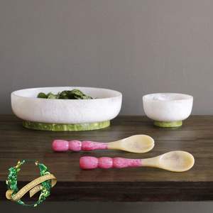 CLICK Customize Colorful Handmade Best Quality Full Resin Bowl avec base pour le chocolat, les bonbons, les bonbons et les bijoux - Product Image 5