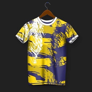 T-shirts de sport pour hommes Séchage rapide Uniforme d'entraînement de badminton pour hommes T-shirt à manches courtes respirant pour femmes Stock de haut surdimensionné - Product Image 3