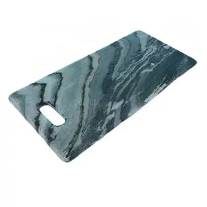 New Design Industrial Kitchen Chopping Board Onion Cutting Board Rectangular Marble Server With Cutout Handle Chopping Board