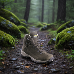 Botas de Senderismo MEINDL Ohio 2 GTX Talla 41.5-7.5 Cuero Color Caoba con Forro Impermeable para Clima Húmedo - Product Image 3