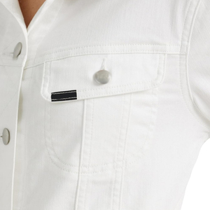 Chaqueta vaquera cómoda y sostenible para mujer a la venta en línea Nueva llegada Chaquetas vaqueras de talla grande para mujer a la venta - Product Image 6