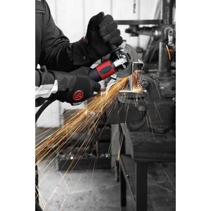 Meuleuse d'angle pneumatique robuste 5 pouces pour soudeur, outil de polissage automobile et de détaillage de voitures en acier inoxydable - Product Image 2