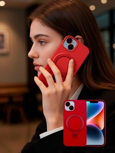 IOS compatibile con Cartoon Design TPU + PC protezione 360 copriobiettivo 5 colore custodia per telefono cellulare di protezione viola rosa Navy nero rosso - Product Image 2