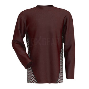 Uniforme de Hokey de hielo de poliéster 100% hecho de tela de poliéster de alto rendimiento con colores personalizados - Product Image 2