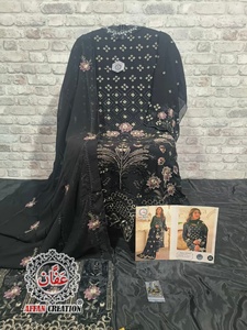 ผ้าจอร์เจียเทียมสุดพิเศษพร้อมชุดปักเลื่อมสำหรับผู้หญิงแฟชั่นช้อปปิ้งออนไลน์ในอัตราที่ต่ำที่สุด - Product Image 5