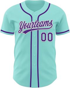 Camiseta de béisbol de poliéster cosida en blanco de fabricante OEM, camisetas de béisbol de poliéster con sublimación de tinte completo de alta calidad - Product Image 2