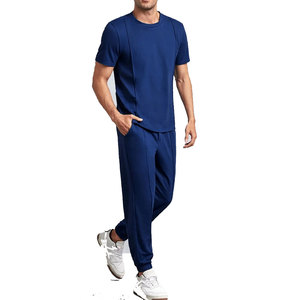 Hot Selling Premium Quality Outfit Men <b>T</b> <b>Shirt</b> and Trouser Set Best Selling Pakistan Trendy Wear New Men <b>T</b> <b>Shirt</b> and Trouser Set - Product Image 1