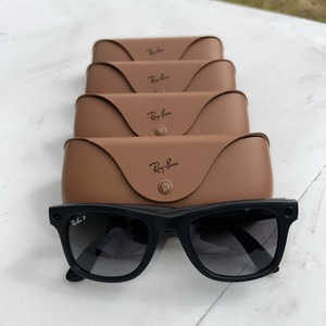 Ray Ban Meta Wayfarer (Gen 2) -2026แว่นกันแดดกราไฟท์ไล่ระดับสีดำด้านโพลาไรซ์ใหม่พร้อมกล่อง - Product Image 4