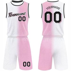 Uniforme de basket-ball pour vêtements de sport nouveau design tailles pour adultes vente en gros logo personnalisé/uniforme de basket-ball respirant en couleur - Product Image 1
