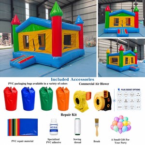 Castillo Inflable Comercial de 13x13 pies, Color Primario, Brincolín para <span class=keywords><strong>Alquiler</strong></span> en Eventos y Fiestas - Product Image 2