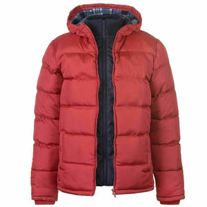 Veste matelassée à capuche décontractée pour hommes pour l'hiver avec motif de dessin animé Logo avant Fermeture à glissière Patchwork Design personnalisable - Product Image 6