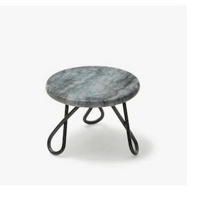 White Resin & Metal Cake Stand With Spatula Hot Selling 2024 Stand Cake by STAR <b>CRAFT</b> INDIA Cake Decorating Supplies - Product Image 4