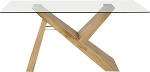 Modern Stylish Home Furniture Glass Top Mango Wooden Frame <b>Side</b> <b>Table</b> Metal Coffee <b>Table</b> with Elegant Centerpiece - Product Image 4