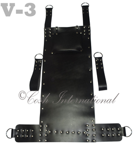 เตียงสวิงหนังสีดำ V4สำหรับผู้ใหญ่เตียงนอนสำหรับผู้ใหญ่แบบแขวน - Product Image 2