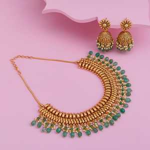 สร้อยคอโบราณ 188831 สง่างามเหนือกาลเวลา เหมาะสำหรับงานแต่งงาน - Product Image 2