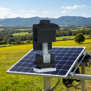 Ironridge Aire Lock End Negro 30-40mm Sistema de Montaje Solar Producción Estadounidense AE-END-01-B1-US - Product Image 3