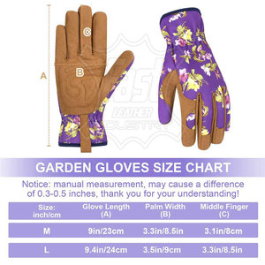 ถุงมือทำสวนกันลื่น ปี 2025 สำหรับงานหนัก ระบายอากาศได้ดี - Product Image 6