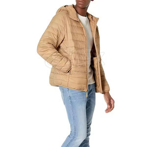 Venta caliente chaqueta de invierno de burbujas de calidad superior cálido invierno cómodo hombres Slim Fit chaqueta de invierno de burbujas para la venta en línea - Product Image 2