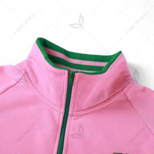 Sudadera unisex con cremallera AKA Quarter, ropa griega de punto personalizada, estampado en relieve para Sorority Fantarnity Stand para - Product Image 4