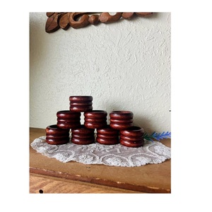 Wholesale Elegant <b>Wooden</b> <b>Napkin</b> <b>Rings</b> for Dining TableCustom <b>Napkin</b> <b>Ring</b> Holders Wedding & Event Tableware - Product Image 3