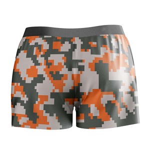 Pantalones de entrenamiento de maratón profesional para hombre, pantalones cortos deportivos de secado rápido para correr de verano, pantalones cortos informales de punto teñido liso - Product Image 3