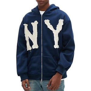 Sudadera con Capucha para Hombre, Estilo Lavado Ácido, Diseño Personalizado 2025, Moda Urbana Premium, Ropa Deportiva, Talla Grande, Fabricante OEM, 100% Algodón, Invierno - Product Image 2