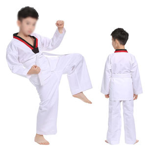 Logotipo personalizado artes marciales uniforme Jiu Jitsu Gi cuello en V 2025 Taekwondo Bjj diseño personalizado Karate desgaste uniformes - Product Image 2