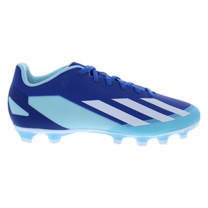 Chaussures de football unisexes Adidas X Crazyfast.4 FxG, couleur Royal brillant/Blanc chaussure/Rouge solaire |   100% authentique - Product Image 1