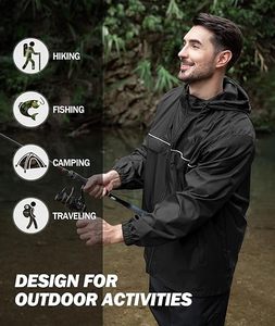 Chaqueta Cortavientos Deportiva de Moda para Hombre, Chaqueta Impermeable de Alta Calidad con Cuello Alto para Invierno, Chaquetas de Primavera Personalizadas - Product Image 3