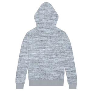 Sudadera con Capucha Heather Grey 08 Soror, Sudadera de Invierno con Diseño Griego para Mujer, Sudadera Rosa y Verde para Hermandad Universitaria, Ropa Casual Elegante - Product Image 6