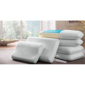 หมอนเจลออร์โธปิดิกส์ รุ่น D ขนาด 60x40x14 ซม. พร้อมเมมโมรี่โฟม รองรับคอแบบเย็นอเนกประสงค์ - Product Image 5