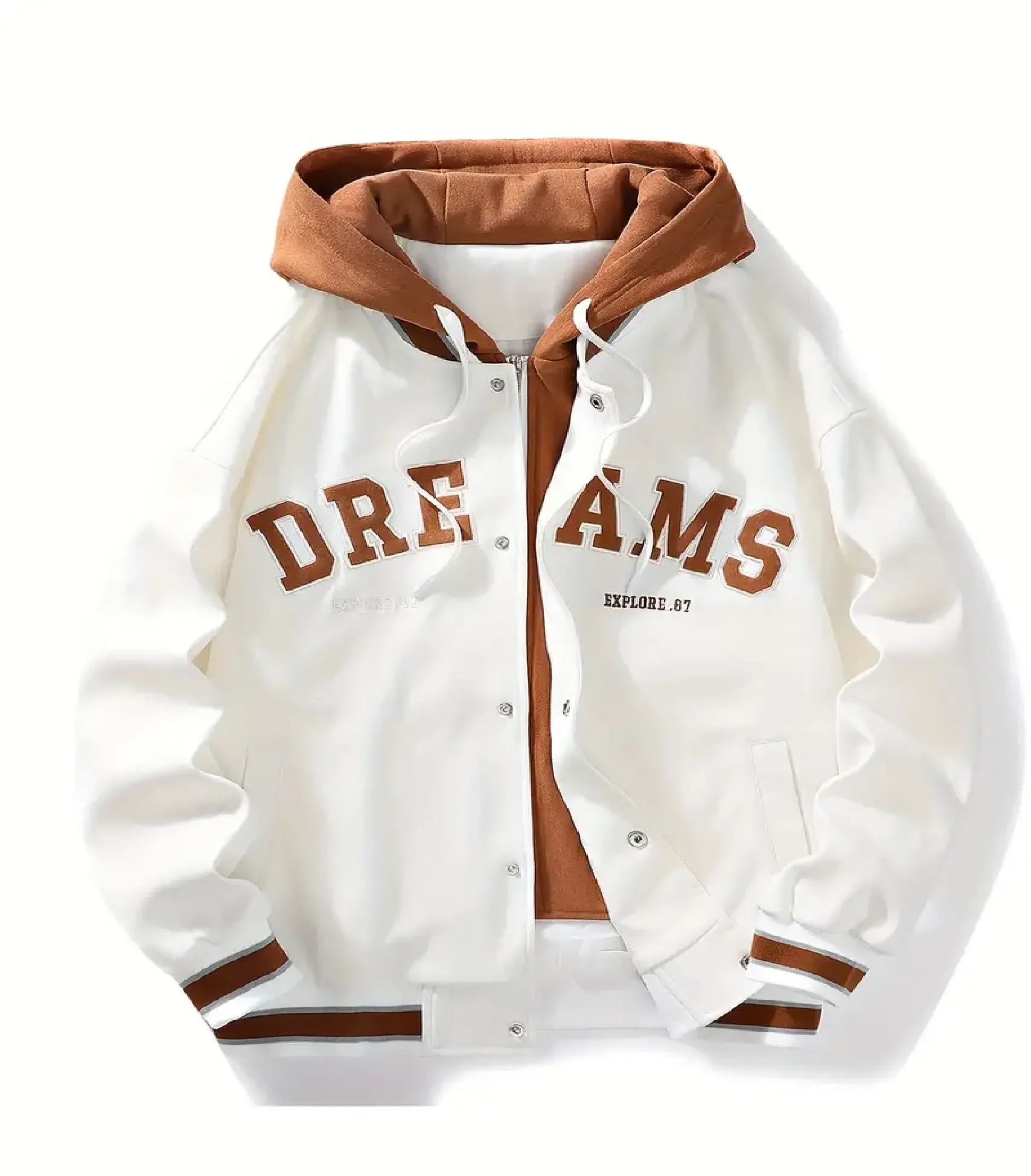 New wholesale 2024 letterman varsity jacket streetwear sportswear jackets for men women avirex custom varsity jacket with hood