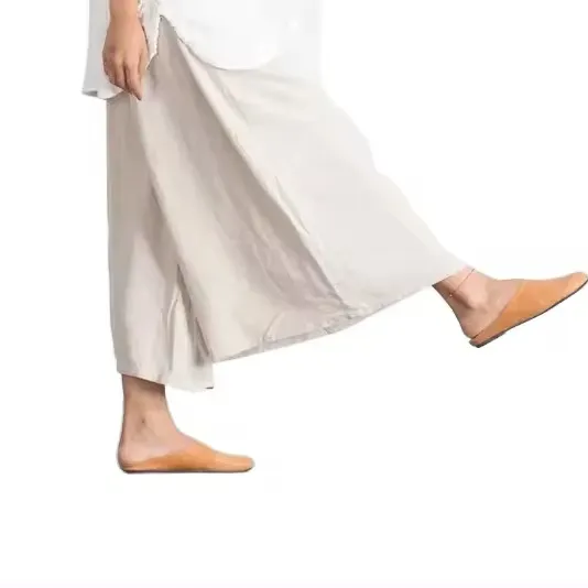 Kadın Yoga uygulama için şık dipleri ve Yoga rahat kadın pamuk pijama ve şık pantolon için yaz konfor tarzı