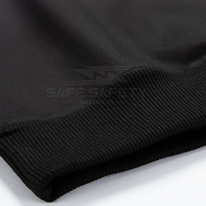 Survêtement de gymnastique décontracté de haute qualité pour hommes, manches longues avec fonction respirante, grande taille, logo imprimé sur mesure-vente en gros OEM - Product Image 5