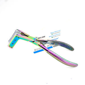 Cinta de 7 pulgadas en Alicates para extensiones de cabello Herramientas para extensiones de cabello Cinta de medio agujero de acero inoxidable duradera en Alicates para cabello rizado - Product Image 3